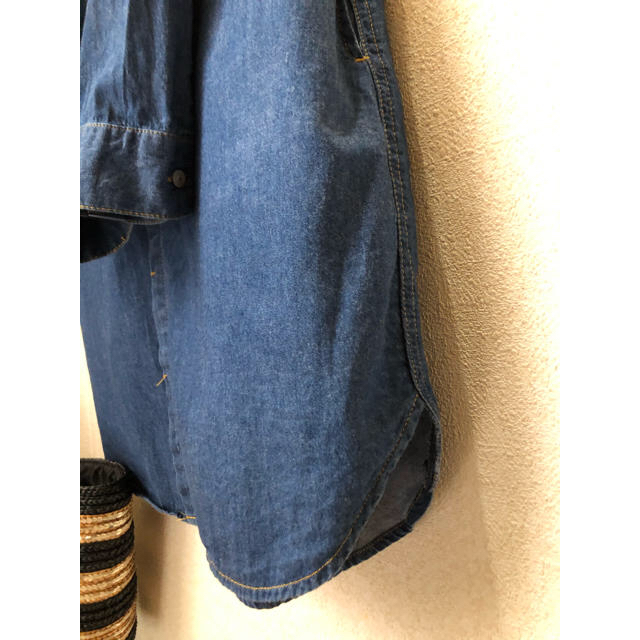 春 by lupe's shop｜ラクマ デニムワンピース デニムシャツの通販 24H限定