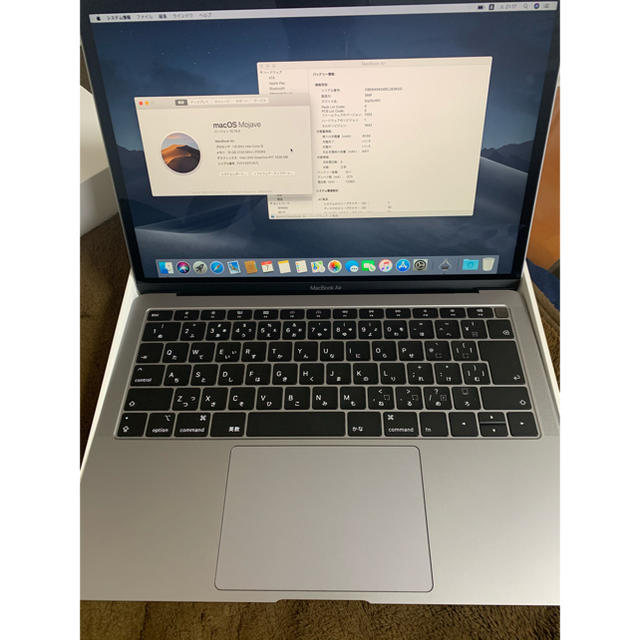 Mac (Apple)(マック)の【充電5回】MacBook Air13 CTO2018年 1.6/16/256 スマホ/家電/カメラのPC/タブレット(ノートPC)の商品写真