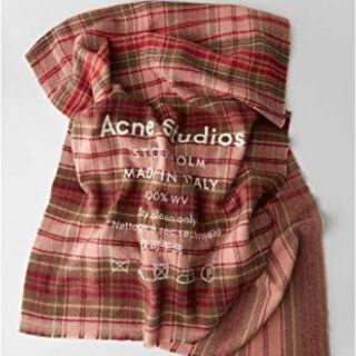 アクネ(ACNE)のacnestudios チェックマフラー(マフラー/ショール)