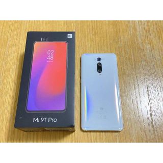 ★限定色xiaomi mi9t pro グローバル版 パールホワイト6/64GB(スマートフォン本体)