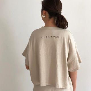 トゥデイフル(TODAYFUL)のTODAYFUL 'I DON'T MIND' T-shirts (Tシャツ(半袖/袖なし))