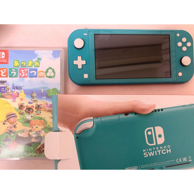 新品未開封 ニンテンドースイッチライト ターコイズ どうぶつの森セット