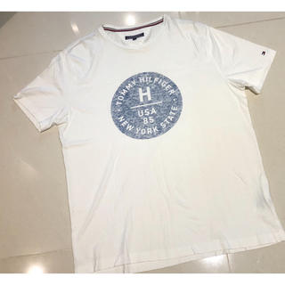 トミーヒルフィガー(TOMMY HILFIGER)のトミーヒルフィガー　白Tシャツ(Tシャツ/カットソー(半袖/袖なし))
