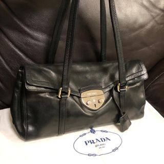 プラダ(PRADA)のPRADA / プラダ ナッパレザーショルダー(ショルダーバッグ)