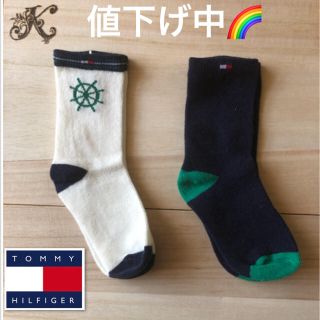 トミーヒルフィガー(TOMMY HILFIGER)の【未使用】おまけ付　Tommy Hilfiger 子供用ソックス(靴下/タイツ)