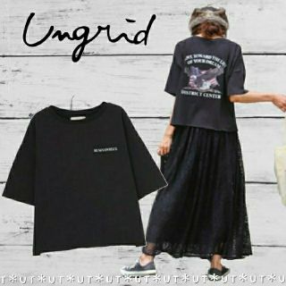 アングリッド(Ungrid)のungrid バックプリントイーグルTee(Tシャツ(半袖/袖なし))