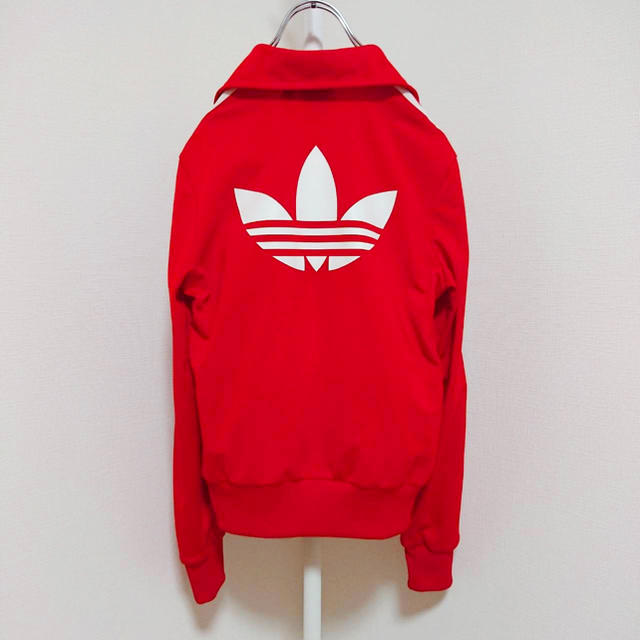 adidas(アディダス)の古着 used adidas アディダス カラージャージ red レッド メンズのトップス(ジャージ)の商品写真