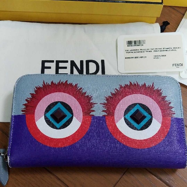 FENDI(フェンディ)のFENDI　モンスター　長財布 レディースのファッション小物(財布)の商品写真