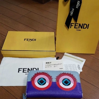フェンディ(FENDI)のFENDI　モンスター　長財布(財布)