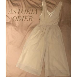 アストリアオディール(ASTORIA ODIER)のASTORIA ODIER シフォン　オールインワン サロペット(オールインワン)