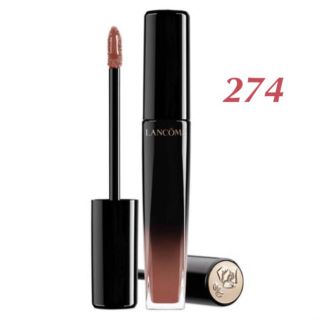 ランコム(LANCOME)のラプソリュ ラッカー 274 ベージュセンセーション 新品(口紅)