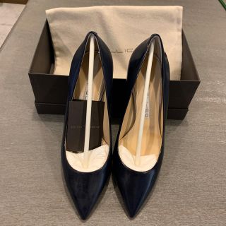 ペリーコ(PELLICO)のPELLICO ペリーコ　新品　エナメル　ネイビー38  トゥモローランド(ハイヒール/パンプス)