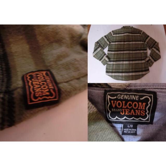 volcom(ボルコム)のVolcomJeansネルシャツUS L メンズのトップス(シャツ)の商品写真