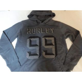 ハーレー(Hurley)のhurleyロゴプリントパーカーUS L(パーカー)