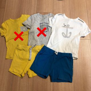 プチバトー(PETIT BATEAU)のプチバトー  3点セット(シャツ/カットソー)