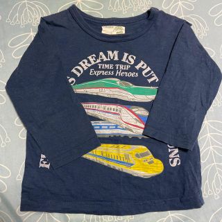 マザウェイズ(motherways)のマザウェイズ電車プリントロンT(Tシャツ/カットソー)