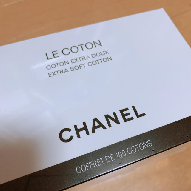 CHANEL(シャネル)のシャネル ♥ ル コットン 100枚 コスメ/美容のメイク道具/ケアグッズ(コットン)の商品写真