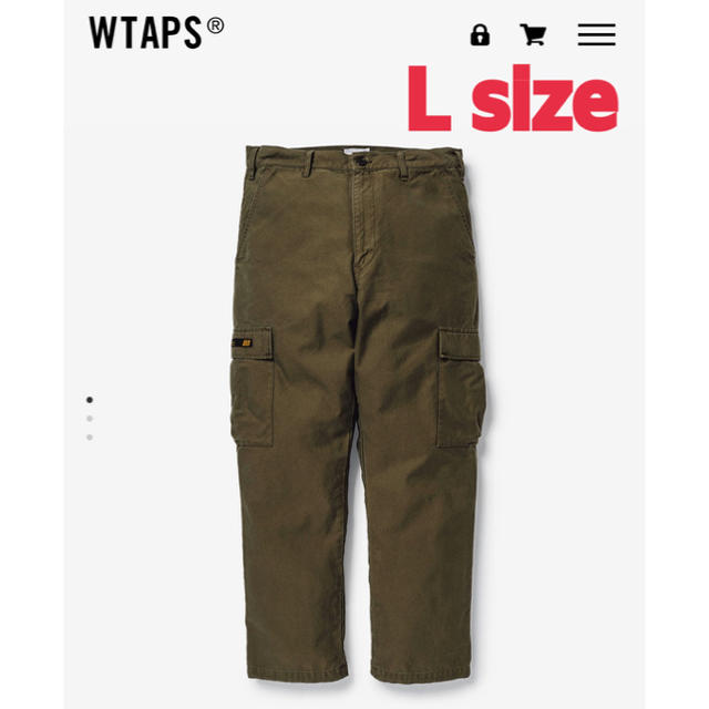 WTAPS JUNGLE STOCK 01 / TROUSERS. Mサイズ 黒ワークパンツ/カーゴパンツ