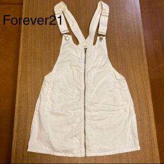 フォーエバートゥエンティーワン(FOREVER 21)のForever21  デニム サロペット ジャンパースカート(サロペット/オーバーオール)