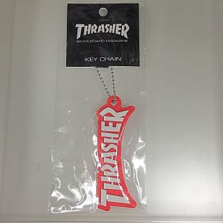 スラッシャー(THRASHER)の再出品THRASHERキーチェーン (キーホルダー)