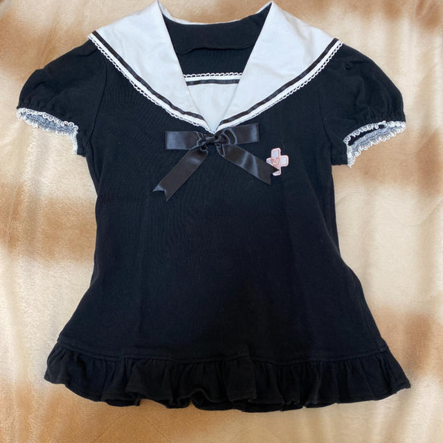 Angelic Pretty(アンジェリックプリティー)のセーラーカットソー レディースのトップス(カットソー(半袖/袖なし))の商品写真