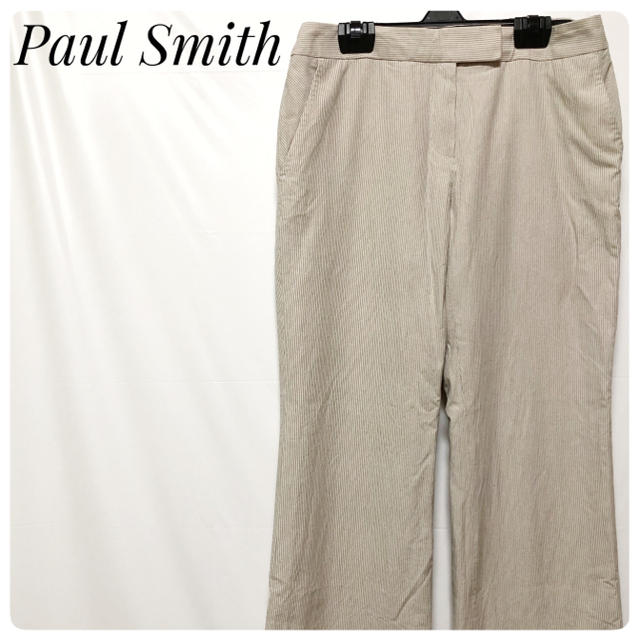 Paul Smith(ポールスミス)の美品訳あり　ポールスミス　ブラックレーベル　レディースワイドパンツ　サイズXL レディースのパンツ(カジュアルパンツ)の商品写真