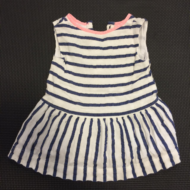 ZARA KIDS(ザラキッズ)のzara baby ボーダーワンピ キッズ/ベビー/マタニティのベビー服(~85cm)(ワンピース)の商品写真