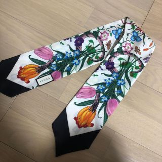 グッチ(Gucci)のGUCCI♡スカーフ/ほぼ未使用美品♩(バンダナ/スカーフ)