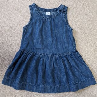 ベビーギャップ(babyGAP)の【マミ様専用】babyGap　デニムワンピース　2years(ワンピース)