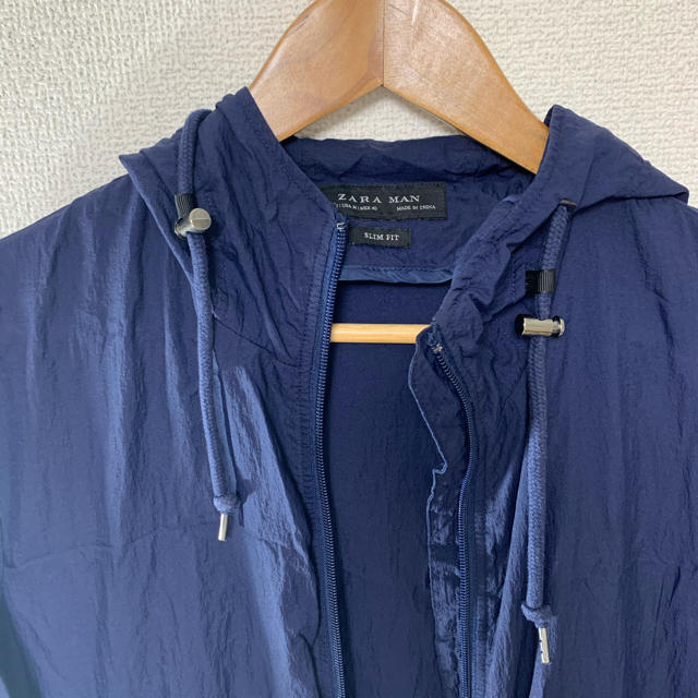 ZARA(ザラ)のZARA MEN ザラ　マウンテンパーカー　ナイロンジャケット　古着　超美品 メンズのジャケット/アウター(ナイロンジャケット)の商品写真