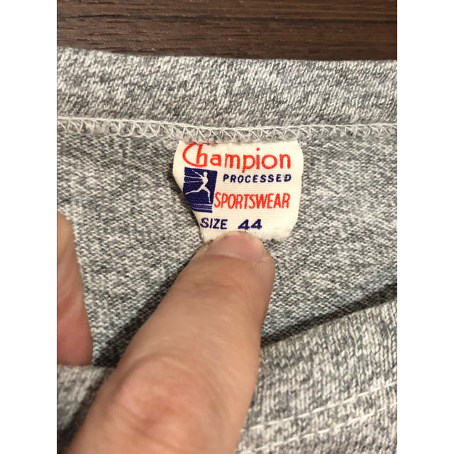 Champion(チャンピオン)の50's チャンピオン 染み込みTシャツ メンズのトップス(Tシャツ/カットソー(半袖/袖なし))の商品写真