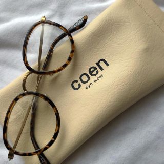 コーエン(coen)の値下げ！！coen 伊達メガネ(サングラス/メガネ)