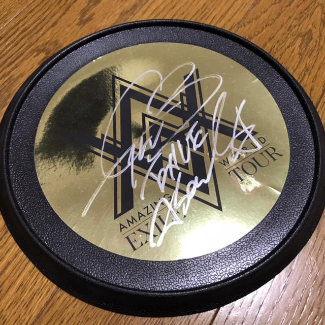 EXILE サイン入り フリスビー 岩田剛典 岩ちゃん sealmech.com