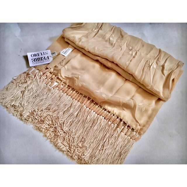 GIAN FRANCO FERRE FRINGE SHAWL フェレ タッセル