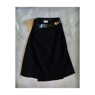 セリーヌ(celine)の70s CELINE VINTAGE WRAP SKIRT セリーヌ スカート(ロングスカート)