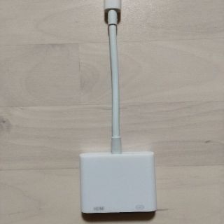 iphone Digital AV アダプター ライトニング HDMI(映像用ケーブル)