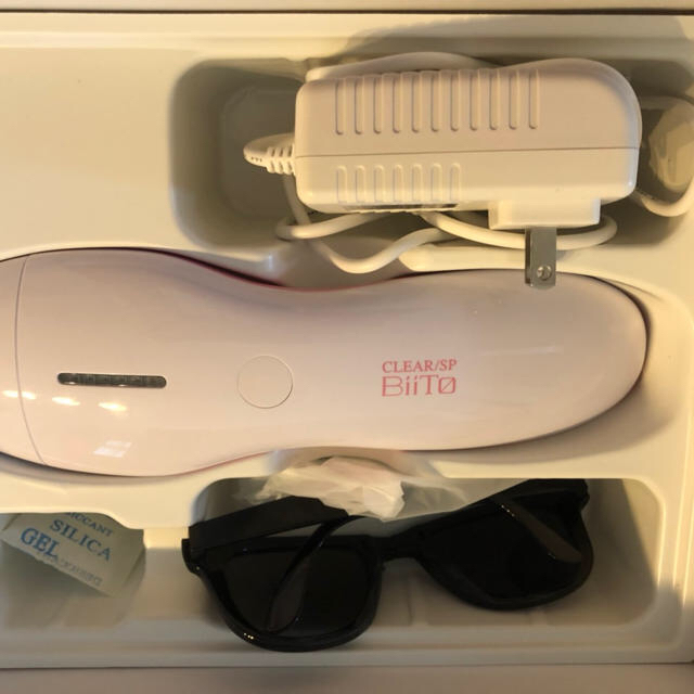 ファッション BiiTo 家庭用脱毛器 美顔器 ニキビケア 子供も使える脱毛