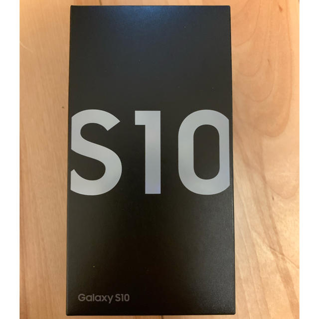 【新品未開封】Galaxy S10 128GB プリズムホワイト