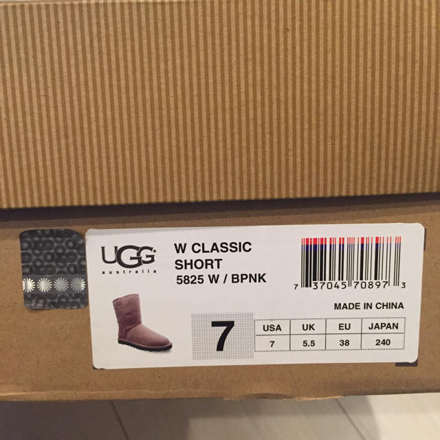 UGG(アグ)のUGG ムートンブーツ ピンク レディースの靴/シューズ(ブーツ)の商品写真