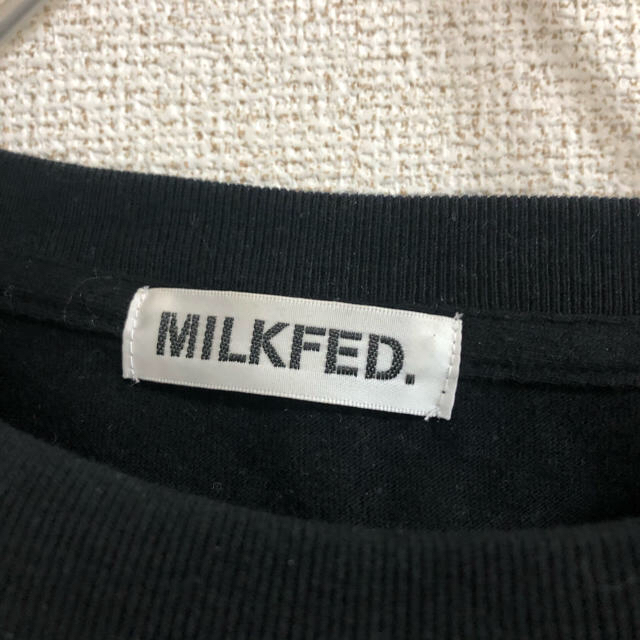 MILKFED.(ミルクフェド)のMILKFED 黒Tシャツ メンズのトップス(Tシャツ/カットソー(半袖/袖なし))の商品写真