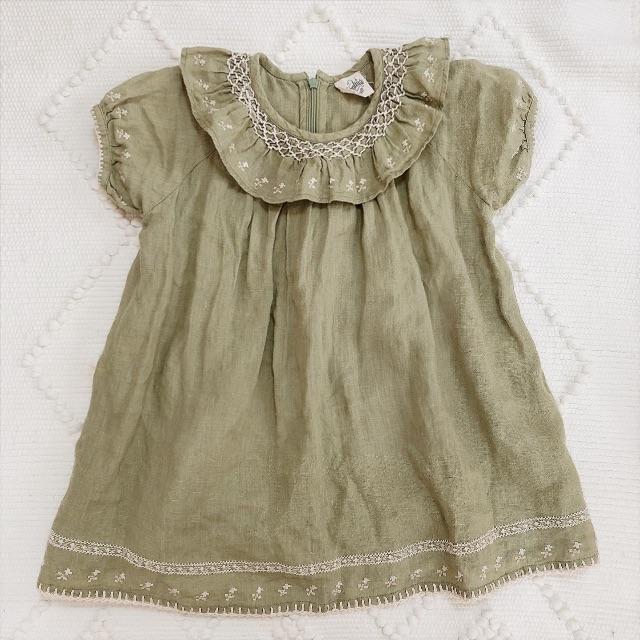 Caramel baby&child  - 【美品】apolina kids  ワンピース　2-3y