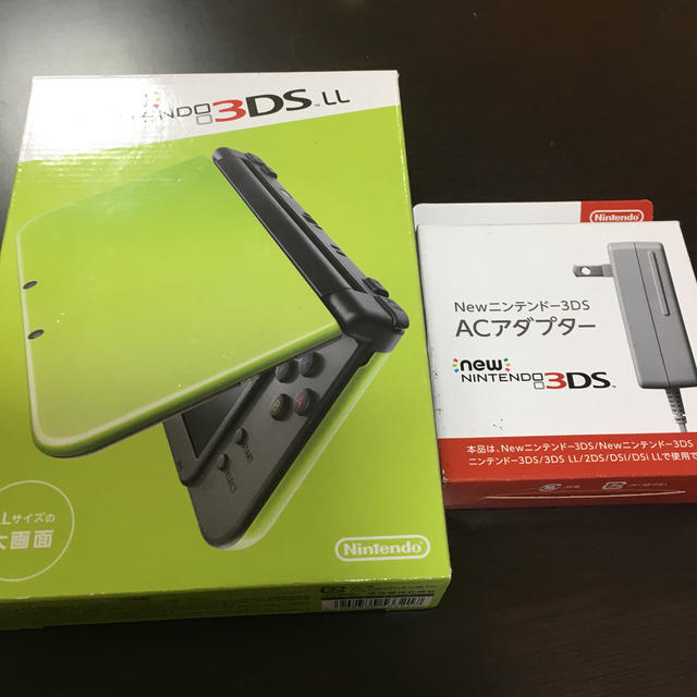 Nintendo 3DS NEW ニンテンドー 本体 LL ACアダプターセット 1