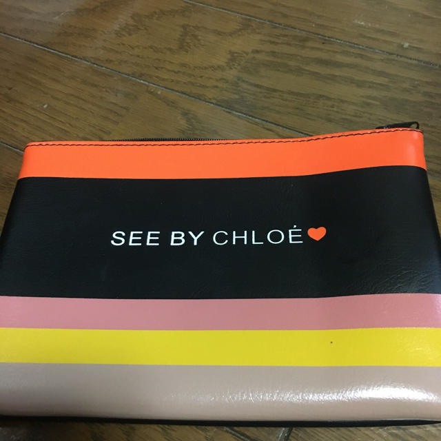 SEE BY CHLOE(シーバイクロエ)のSEE BY CHLOE ポーチ&ミラー インテリア/住まい/日用品のインテリア小物(卓上ミラー)の商品写真