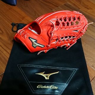 ミズノ(MIZUNO)のMIZUNOグローバルエリート軟式外野手用グローブ (グローブ)