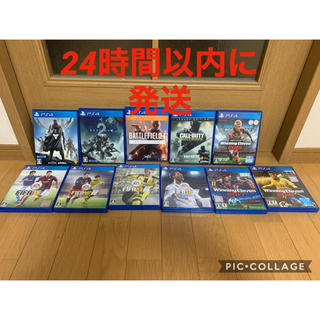 プレイステーション4(PlayStation4)のps4 ソフト　11本　セット　まとめ　(家庭用ゲームソフト)