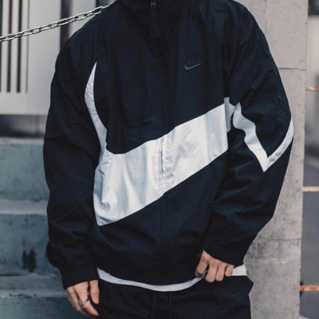 即日発送可 希少XL NIKE BIG SWOOSH フルジップ ジャケット