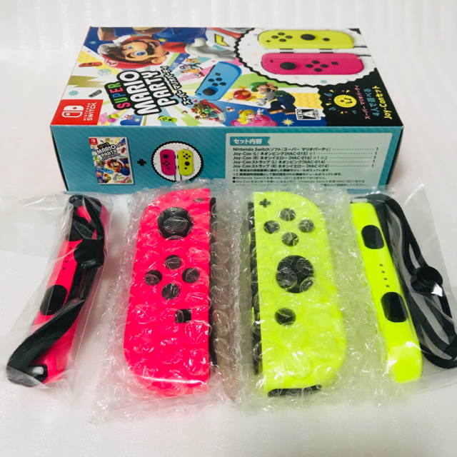 新品限定品!Joy-Con ジョイコン ネオンイエロー ネオンピンク 新品限定品!Joy-Con ジョイコン ネオンイエロー ネオンピンク