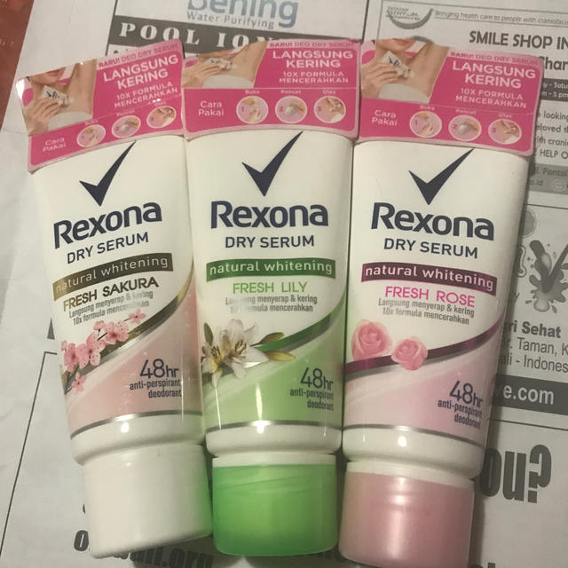 Rexona 3本セット コスメ/美容のボディケア(制汗/デオドラント剤)の商品写真