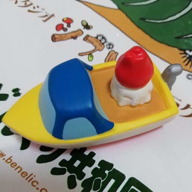 ジブリ(ジブリ)の崖の上のポニョ☆宗介船 エンタメ/ホビーのおもちゃ/ぬいぐるみ(キャラクターグッズ)の商品写真