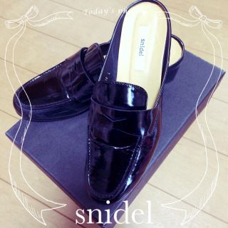 スナイデル(SNIDEL)のsnidel♡ローファーサボ(ローファー/革靴)